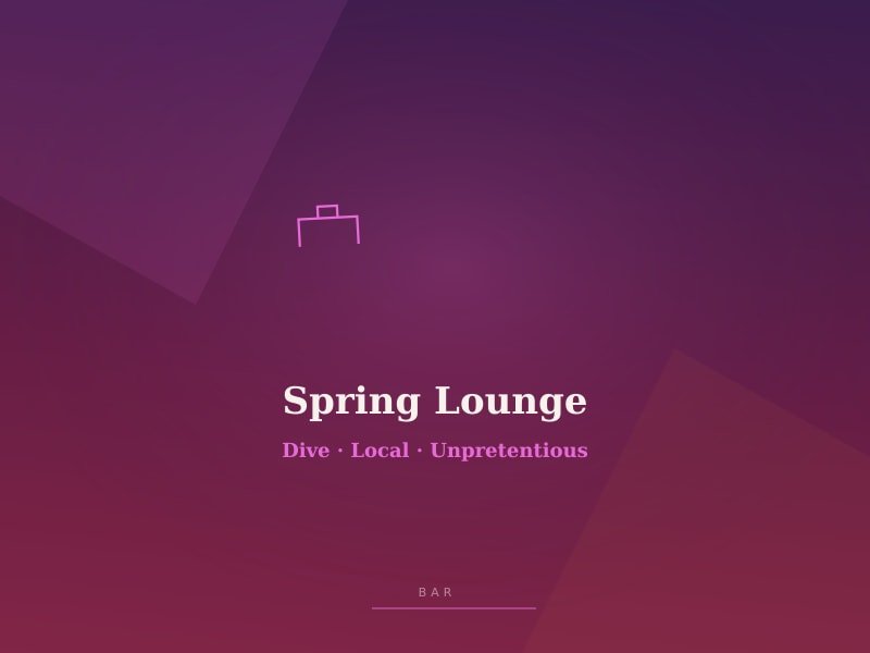 Spring Lounge