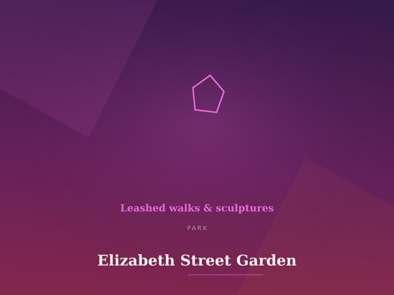 Elizabeth Street Garden