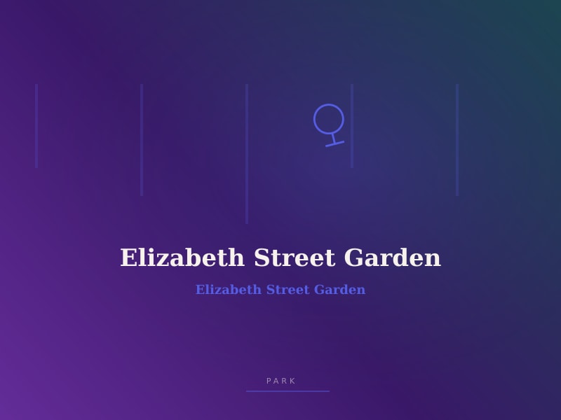 Elizabeth Street Garden