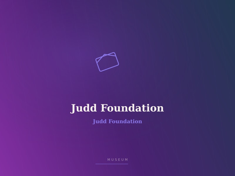 Judd Foundation