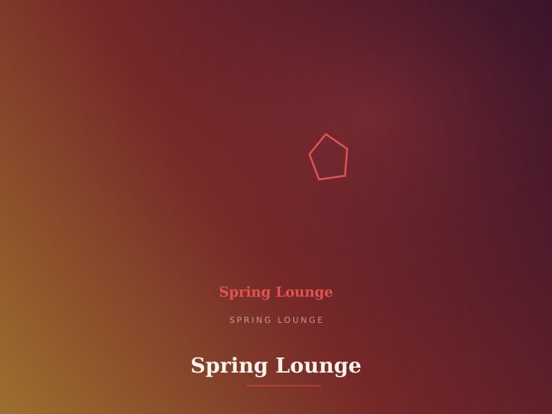 Spring Lounge